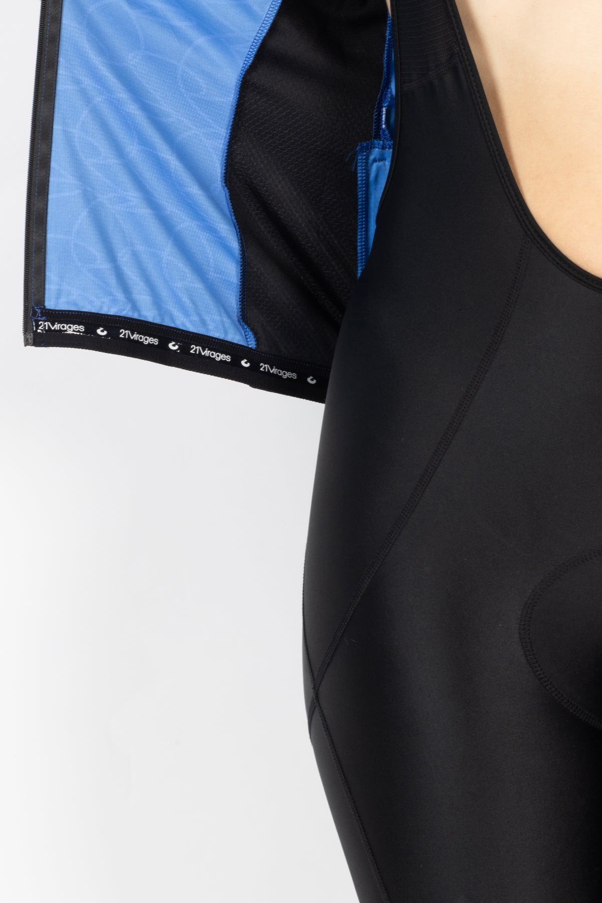 21Virages Agnes Jersey SS - Ultramarine/Capri Blue