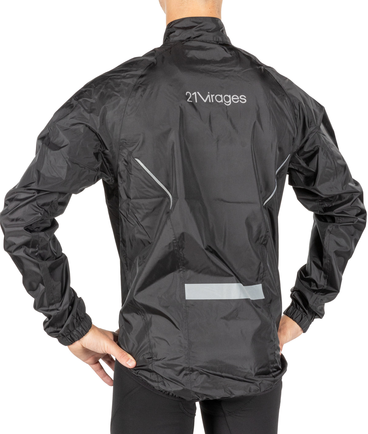 21Virages Aspin Rain Jacket - Black