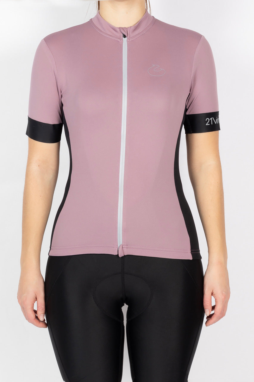 21Virages Bonette Jersey SS - Mauve