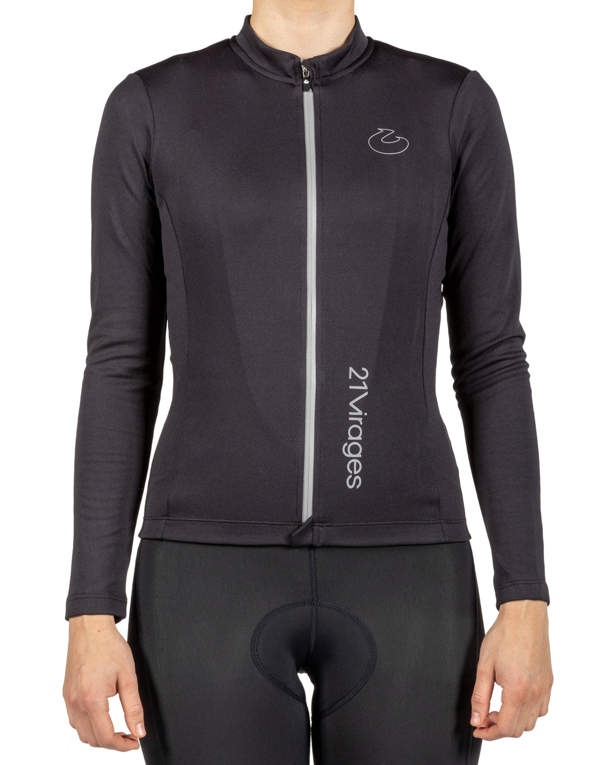 21Virages Cahors W LS Jersey - Black