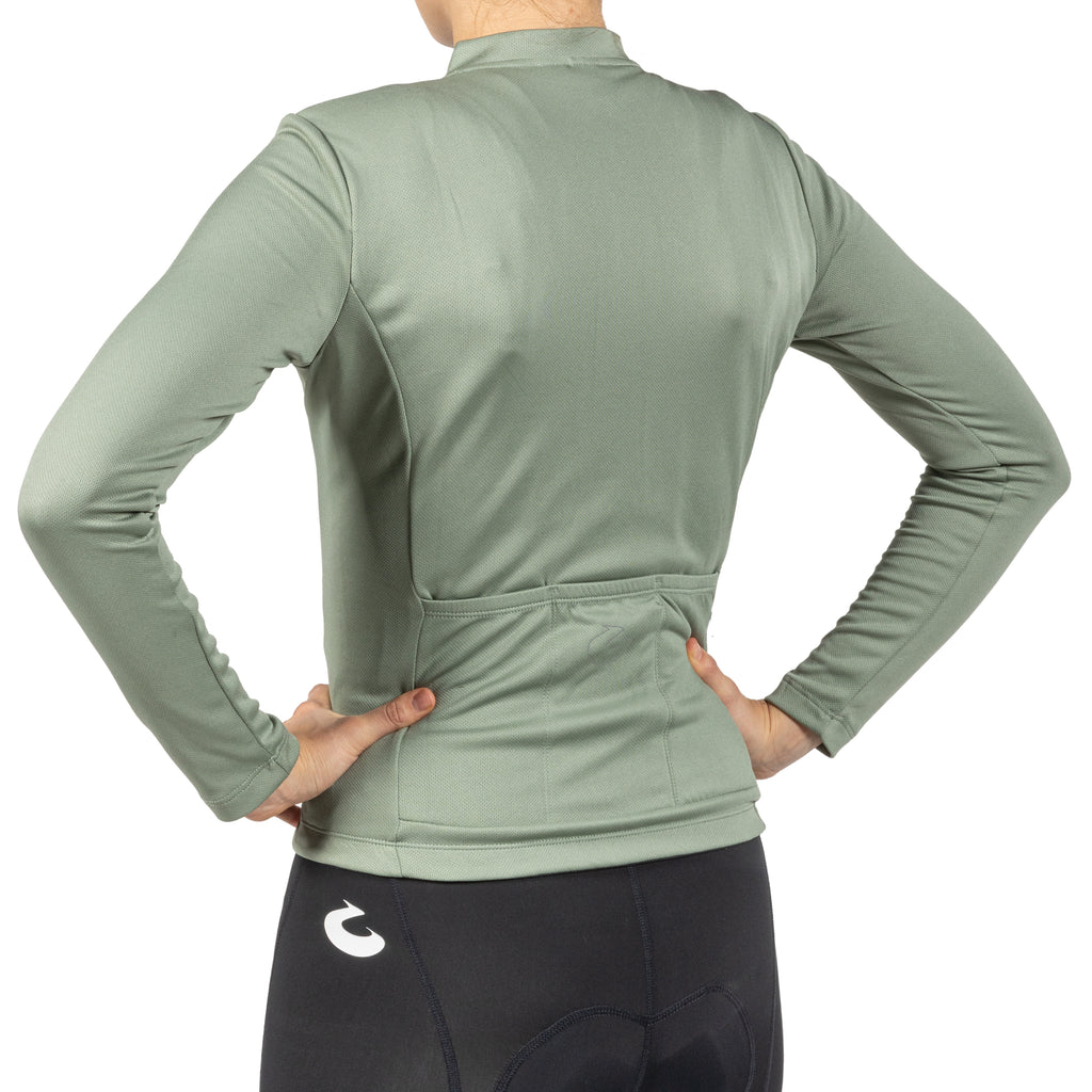 21Virages Cahors W LS Jersey - Sage Green