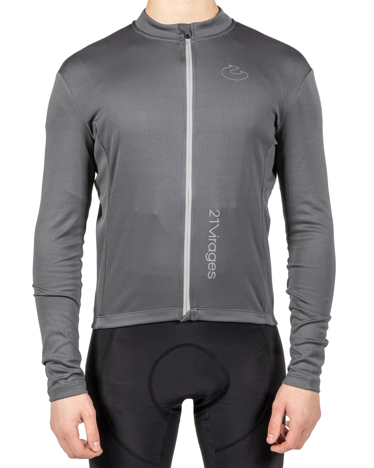 21Virages Nagaro LS Jersey - Anthracite