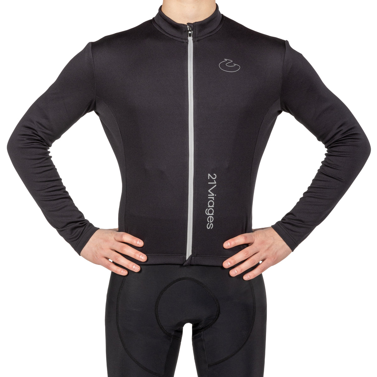 21Virages Nagaro LS Jersey - Black