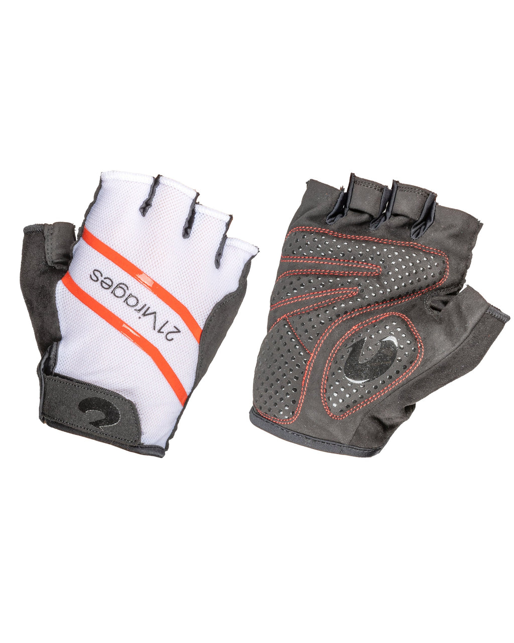 21Virages Performance Glove - White/Red