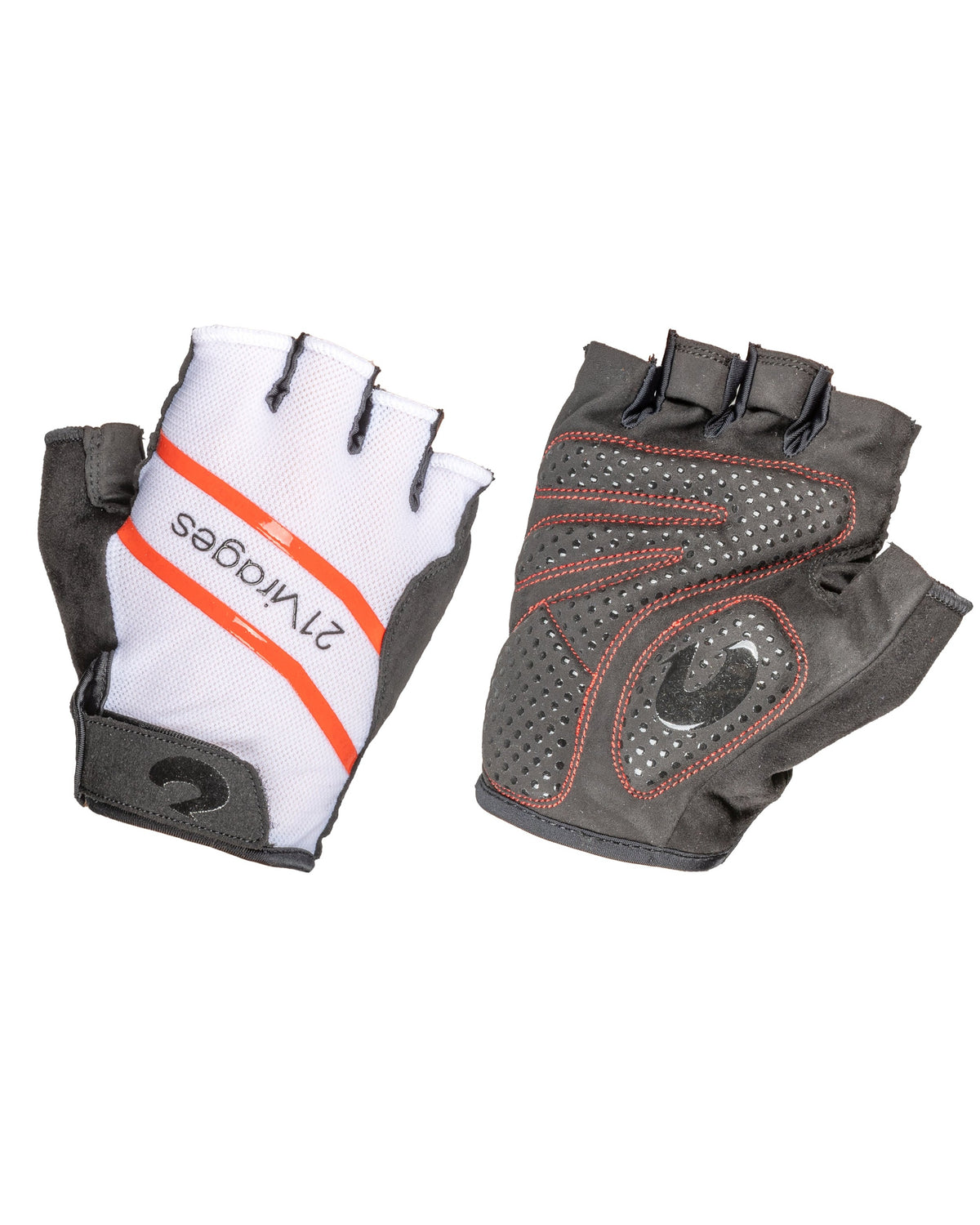 21Virages Performance Glove - White/Red