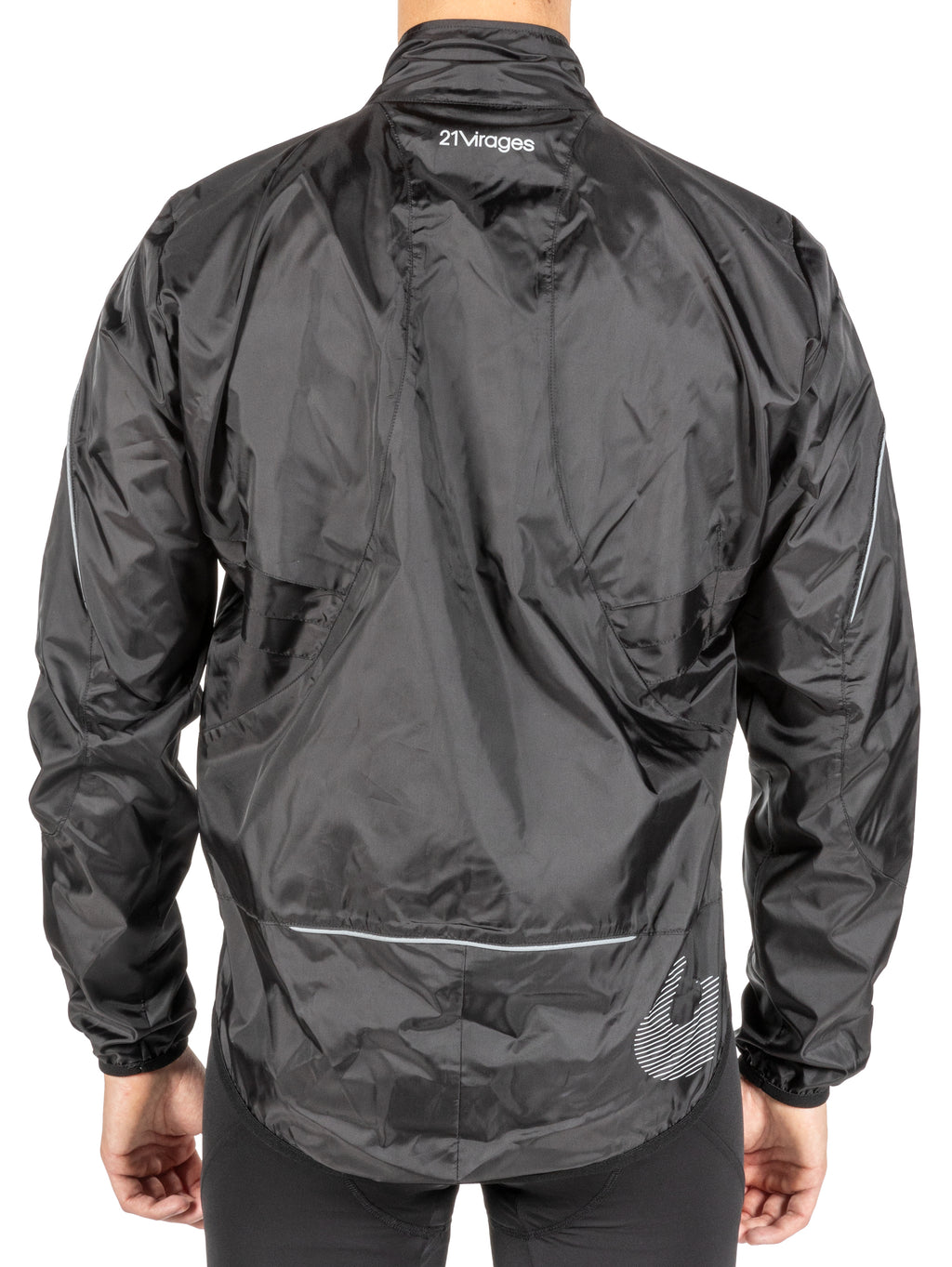 21Virages Tourmalet Wind Jacket - Black