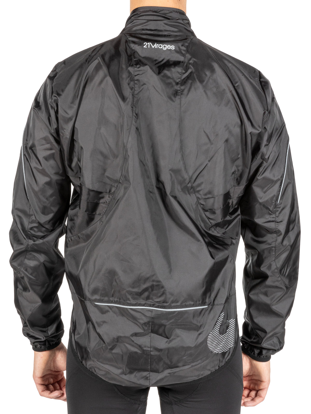 21Virages Tourmalet Wind Jacket - Black